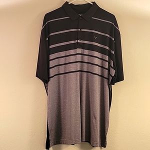 Callaway Golf Polo Men's XL Black/Gray